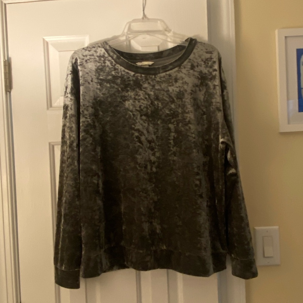 Velvet pullover - Picture 2 of 3
